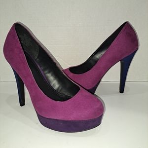 ELLE Multi colored high-heels